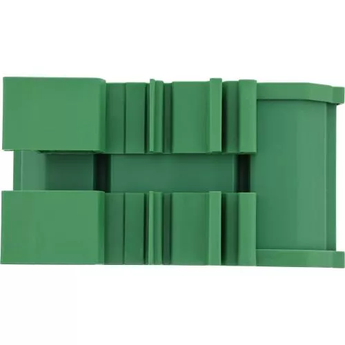 D-Sub 9 Terminalblock für Hutschiene, Buchse, Schraubklemme