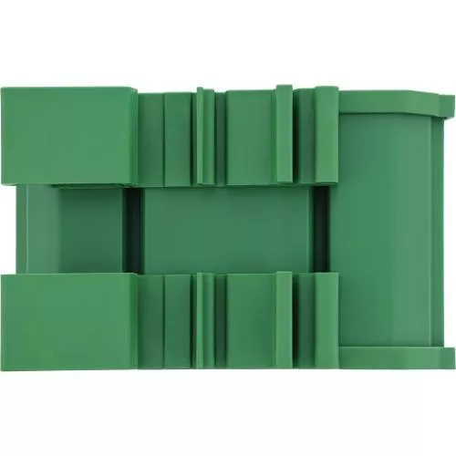 D-Sub 9 Terminalblock für Hutschiene, Buchse/Stecker, Schraubklemme