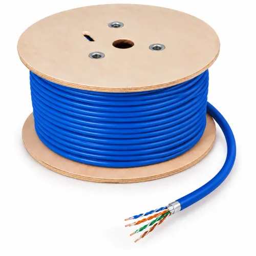 Cat 8.1 Verlegekabel S/FTP – Kupfer – LSZH – Dca – 305 m