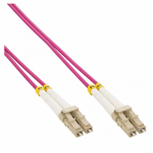 LWL Patchkabel LC/LC Duplex – OM4 50/125 µm – 2,0 mm – LSZH