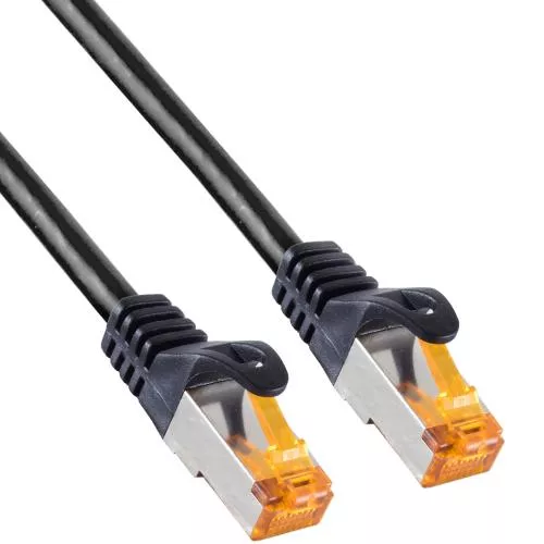 Outdoor Patchkabel Cat.6A RJ45 S/FTP – IP66 – schwarz