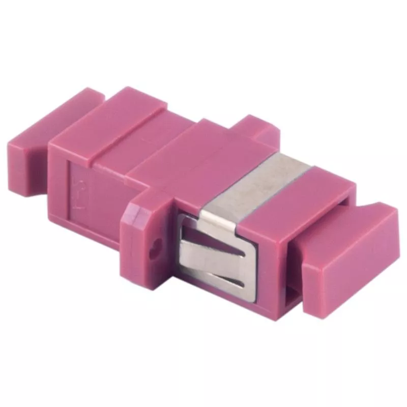 LWL Kupplung SC-SC Simplex – Multimode OM4 – Keramik – violett