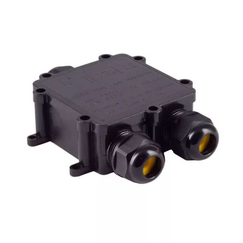 Outdoor-Kabelverbinder-Box IP68 – groß – 1×2, für Netzwerkkabel