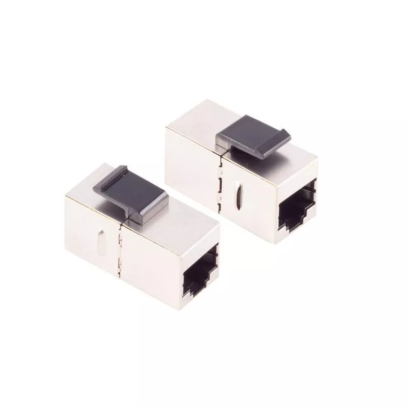 Keystone RJ45 Kupplung Cat.6, STP, Buchse/Buchse