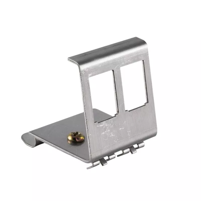 Keystone Hutschienenhalter 2-fach, STP, 70°, Metall