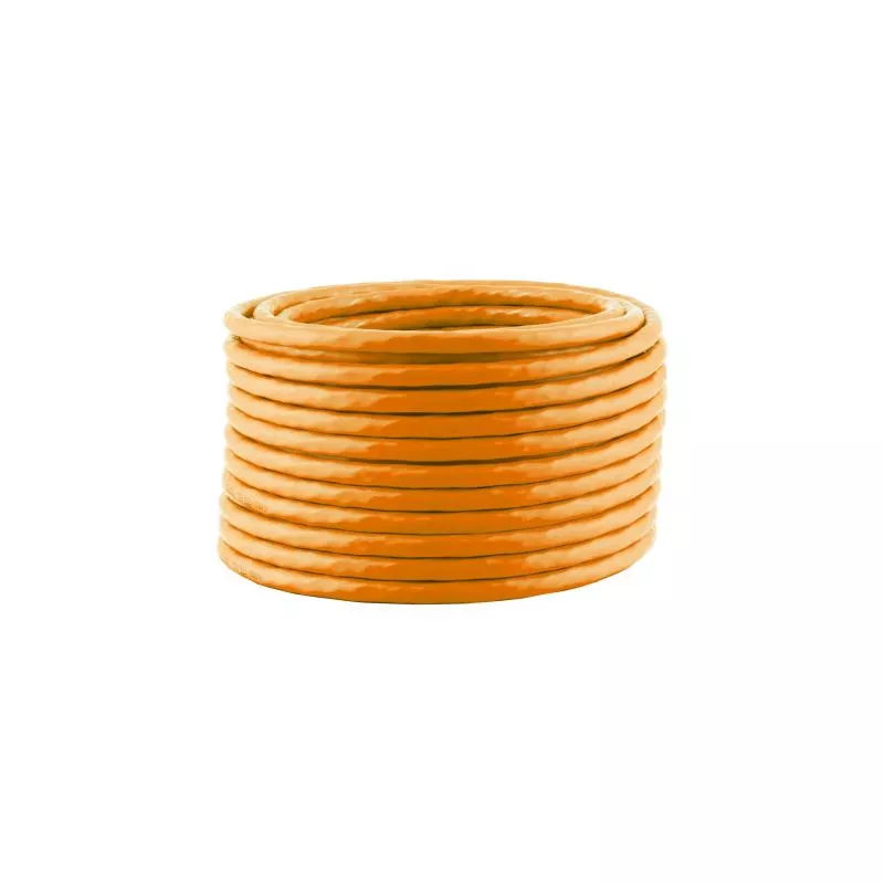 Cat 7 Verlegekabel, S/FTP, PiMF, AWG24, LSZH, 600 MHz, Cca, Orange Cat 7 Verlegekabel, S/FTP, PiMF, AWG24, LSZH, 600 MHz, Cca, Orange