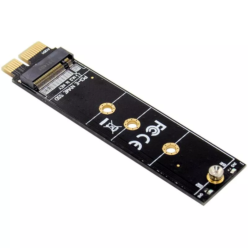 NVMe SSD Schnittstellenkarte, PCIe x1, M.2 Key M (2230–2280)