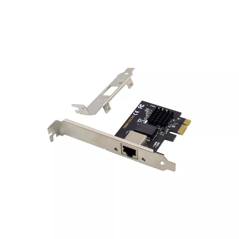 2,5-Gigabit Netzwerkkarte PCIe x1, 1x RJ45, Realtek RTL8125B