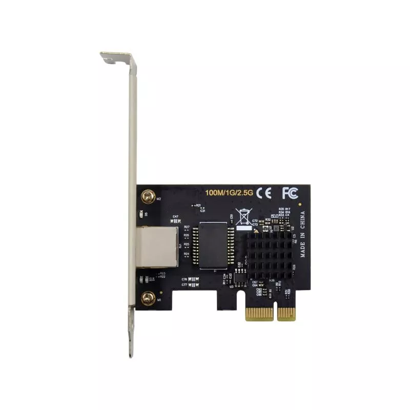 2,5-Gigabit Netzwerkkarte PCIe x1, 1x RJ45, Realtek RTL8125B