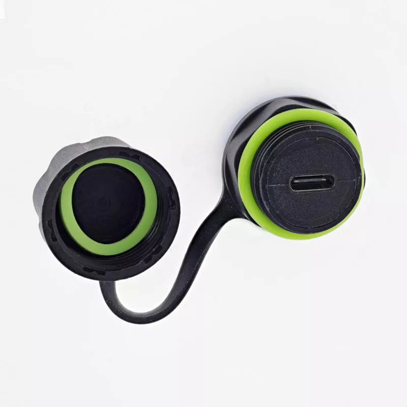 USB-C Verbinder IP68, 50 cm, Buchse zu Stecker, geschirmt, M20