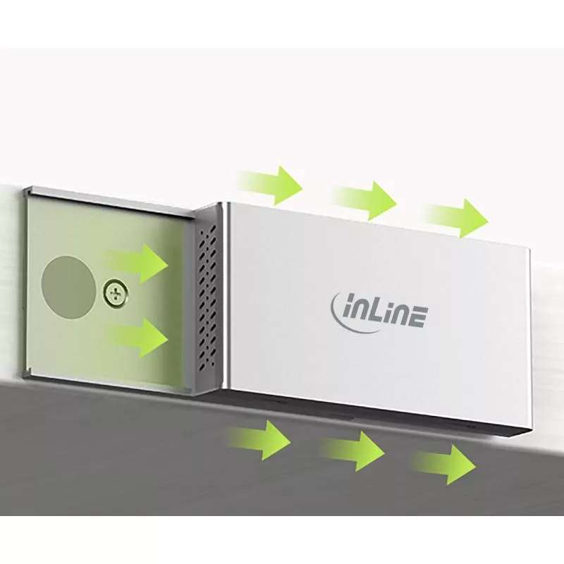 USB 3.2 Gen.2 Hub – 4 Port, 2x USB-C, 2x USB-A, 10 Gbit/s, magnetisch