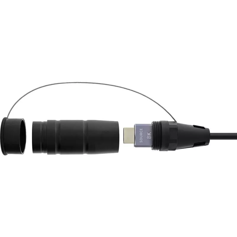 AOC HDMI 2.1 Kabeltrommel 8K/60 Hz, armiert, 90 m
