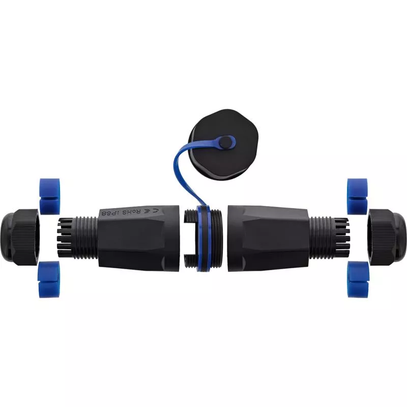 RJ45 Keystone Kabelverbinder Leergehäuse IP68 mit Deckel