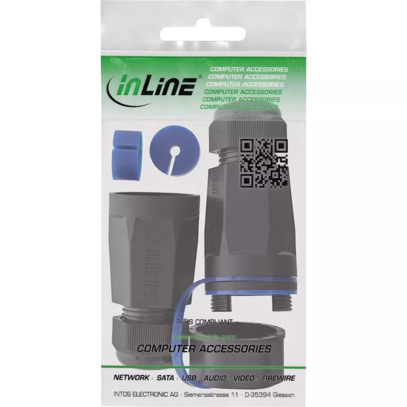 RJ45 Keystone Kabelverbinder Leergehäuse IP68 mit Deckel
