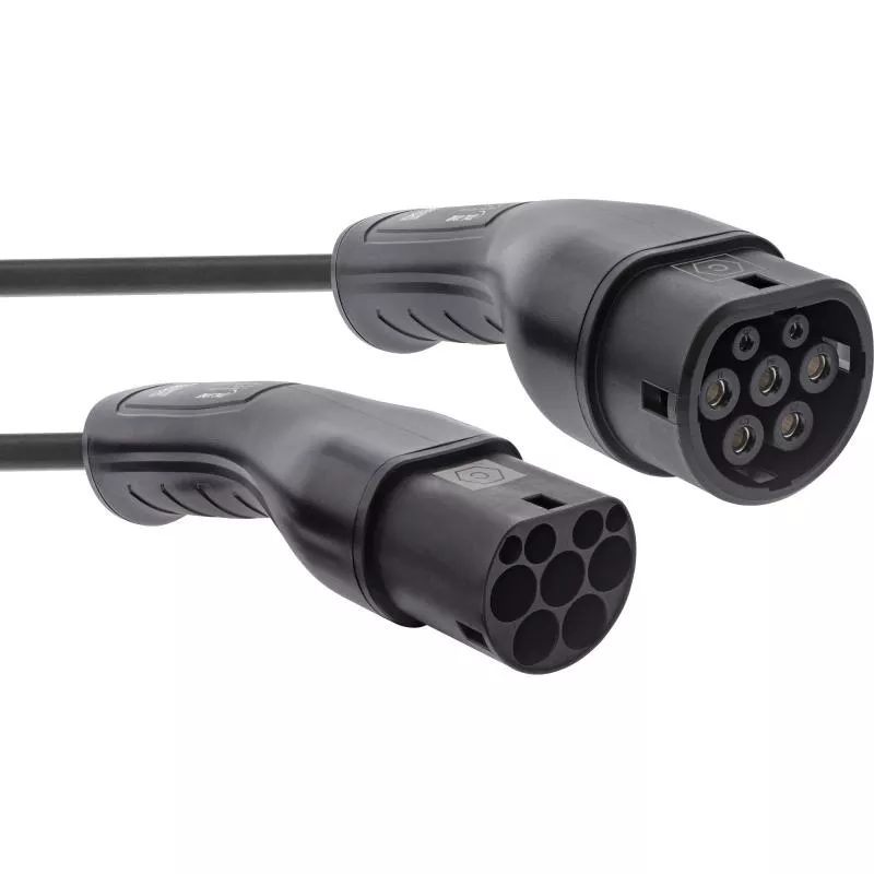 Typ 2 Ladekabel 22 kW, 3-phasig, 32 A, 10 m