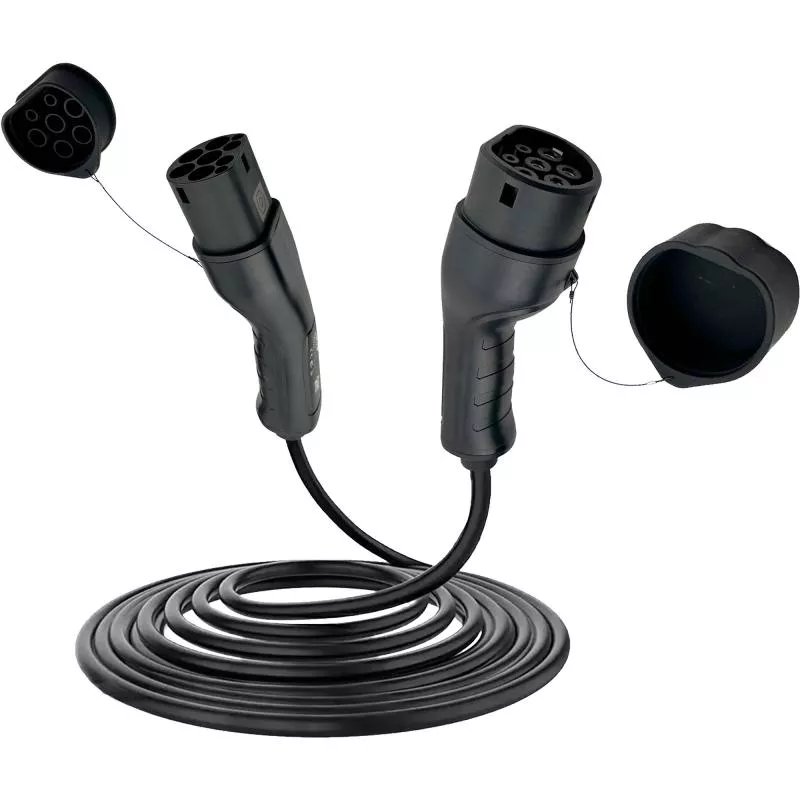 Typ 2 Ladekabel 22 kW, 3-phasig, 32 A, 10 m