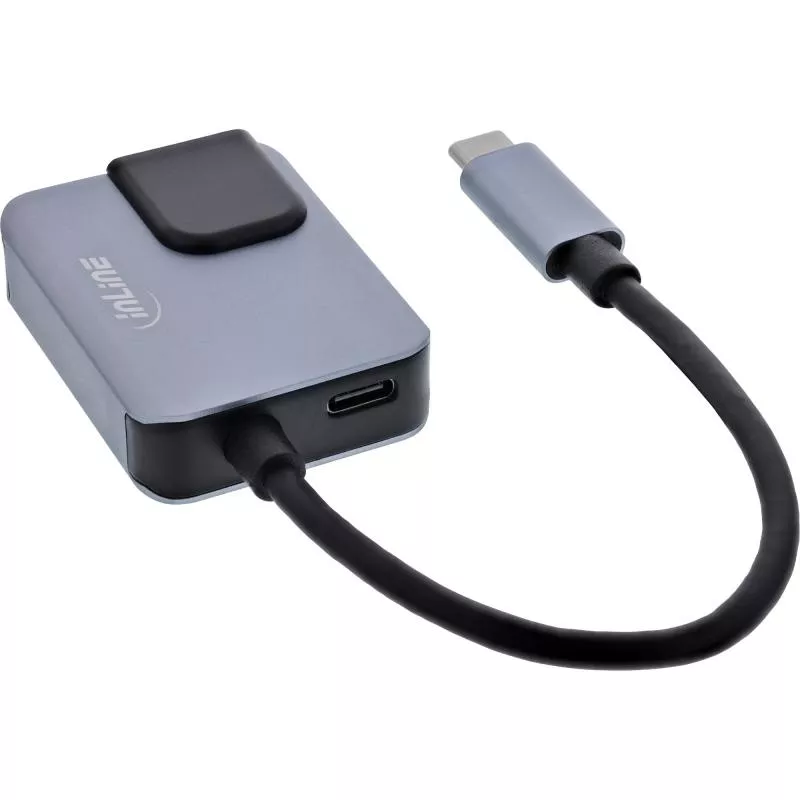 USB-C Adapter mit Gigabit LAN, 3,5 mm Klinke und PD 100 W