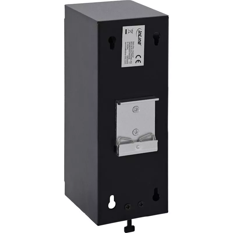 Keystone Verteilerkasten Cat.6A – 9 Port – Wand-/Hutschienenmontage – inkl. RJ45 Keystone-Module