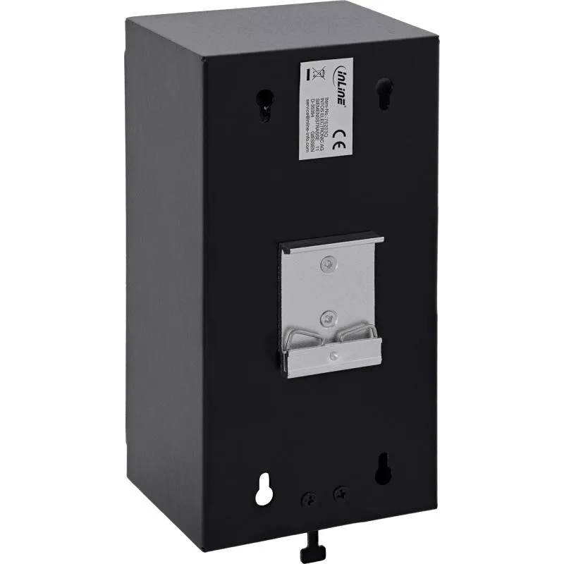 Keystone Verteilerkasten Cat.6A – 12 Port – Wand-/Hutschienenmontage – inkl. RJ45 Keystone-Module