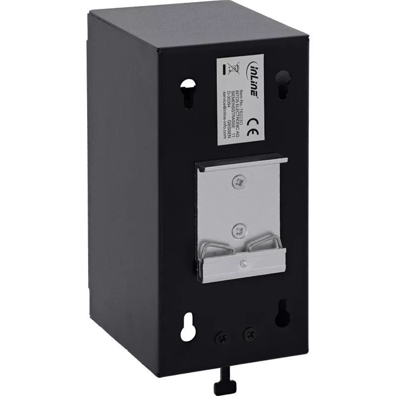 Keystone Verteilerkasten Cat.6A – 6 Port – Wand-/Hutschienenmontage – inkl. RJ45 Keystone-Module