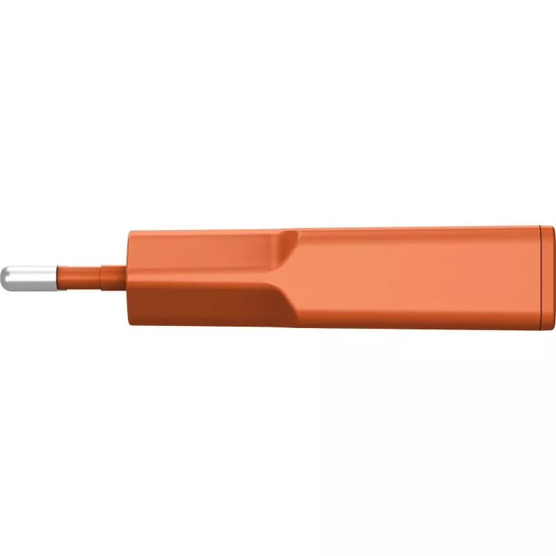 USB-C Ladegerät 30W orange, Dual USB-C, PD/PPS, GaN