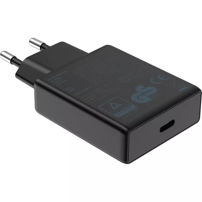 USB-C Netzteil 65W schwarz, Power Delivery, PPS, AVS