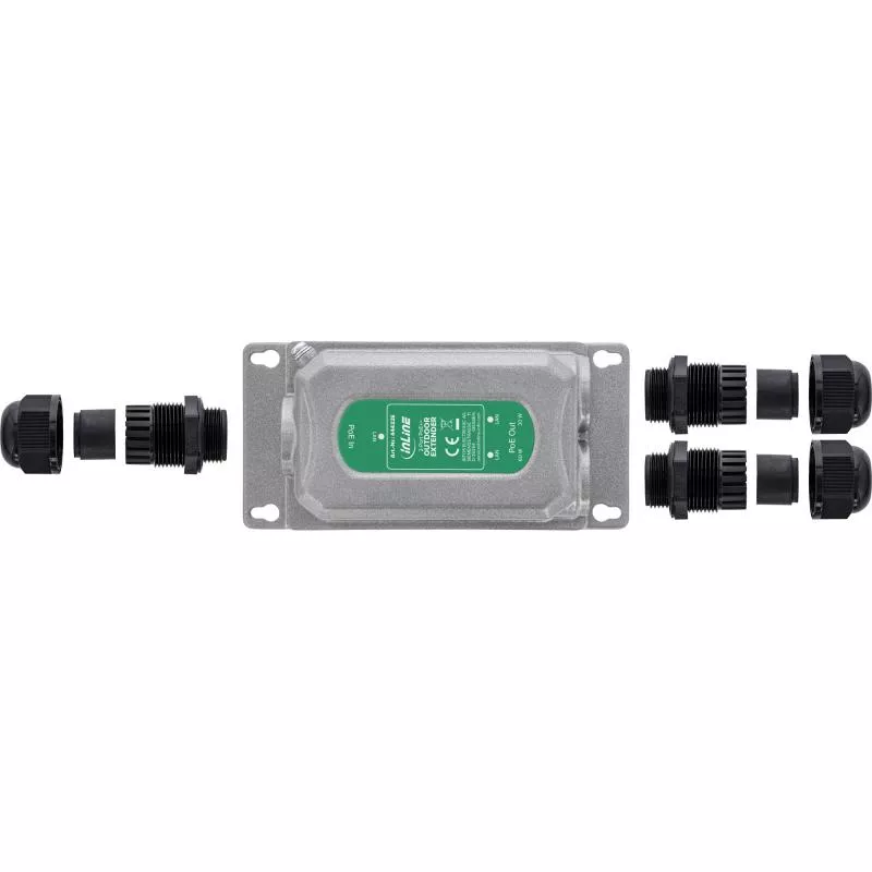 Gigabit PoE Extender IP67, 2 Port, 90 W, IEEE 802.3bt
