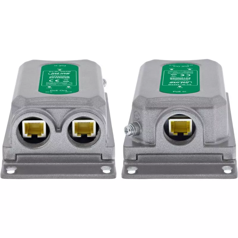 Gigabit PoE Extender IP67, 2 Port, 90 W, IEEE 802.3bt