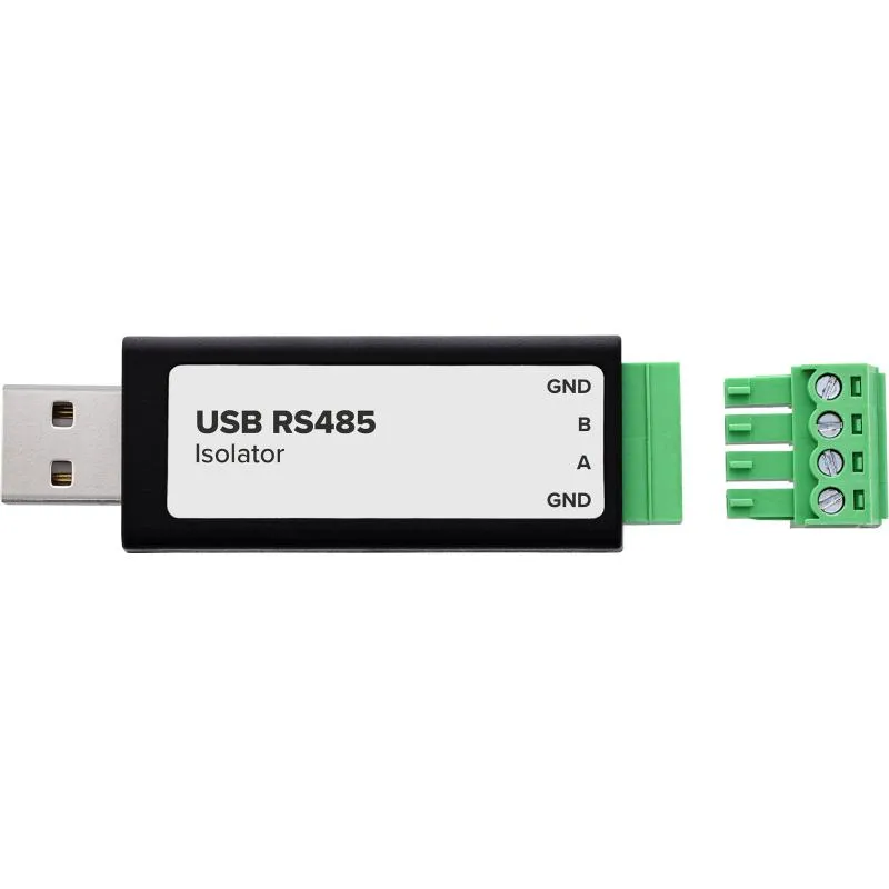 USB zu RS485 Konverter mit Isolator, USB-A auf Schraubklemme