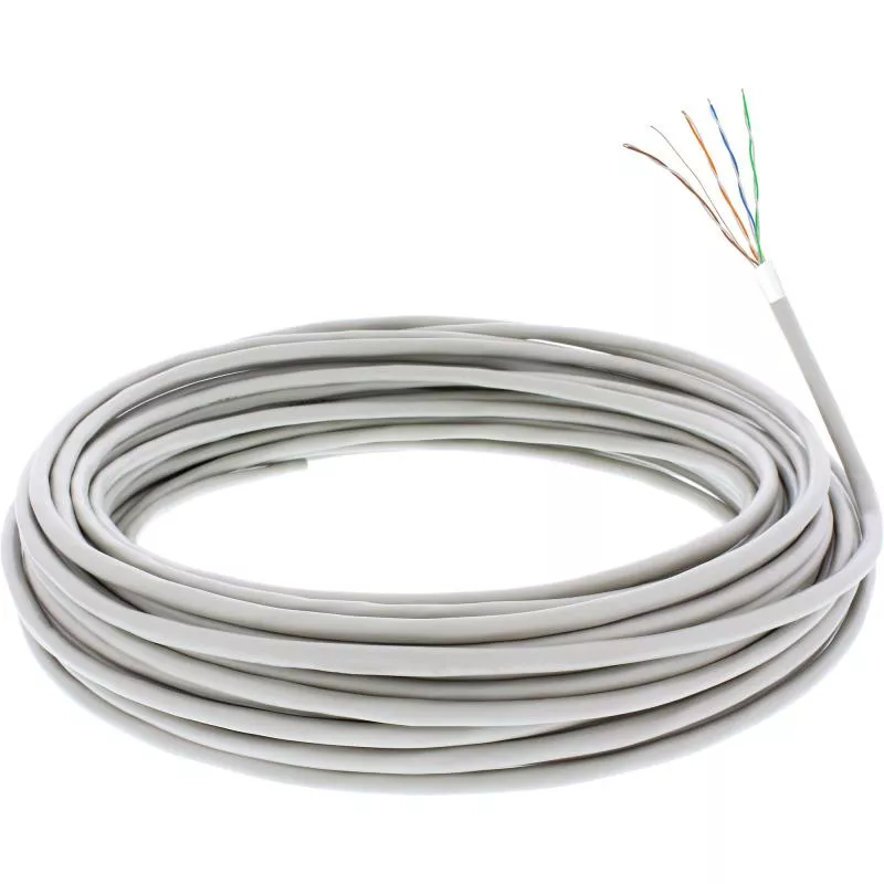 InLine® Telefon Kabel 8adrig 4x2x0,6mm zum Verlegen 100m Rolle InLine® Telefon Kabel 8adrig 4x2x0,6mm zum Verlegen 100m Rolle