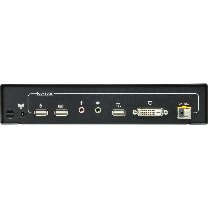 ATEN CE690 Konsolen Extender DVI über LWL USB RS232 mit Audio max. 20km via Glasfaser