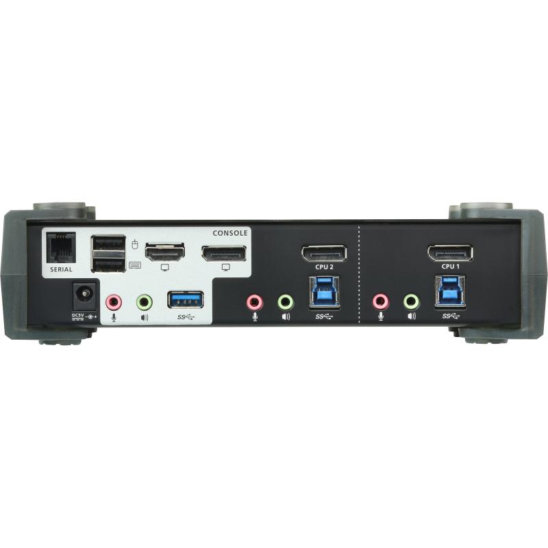 ATEN CS1922M KVMP Switch 2fach DisplayPort mit MST USB 3.0 4K