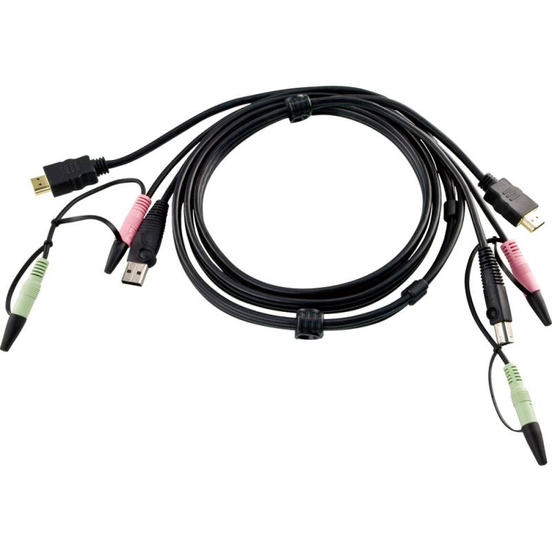ATEN 2L-7D02UH KVM Kabelsatz HDMI USB Audio Länge 1,8m