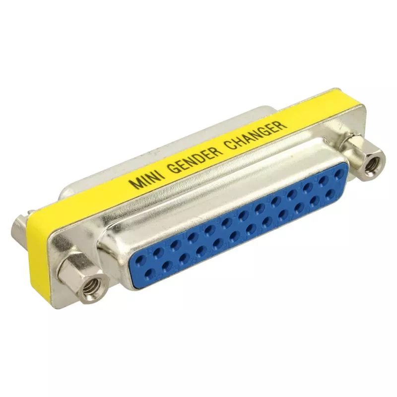 InLine® Mini Gender Changer 25pol Sub D Buchse / Buchse InLine® Mini Gender Changer 25pol Sub D Buchse / Buchse