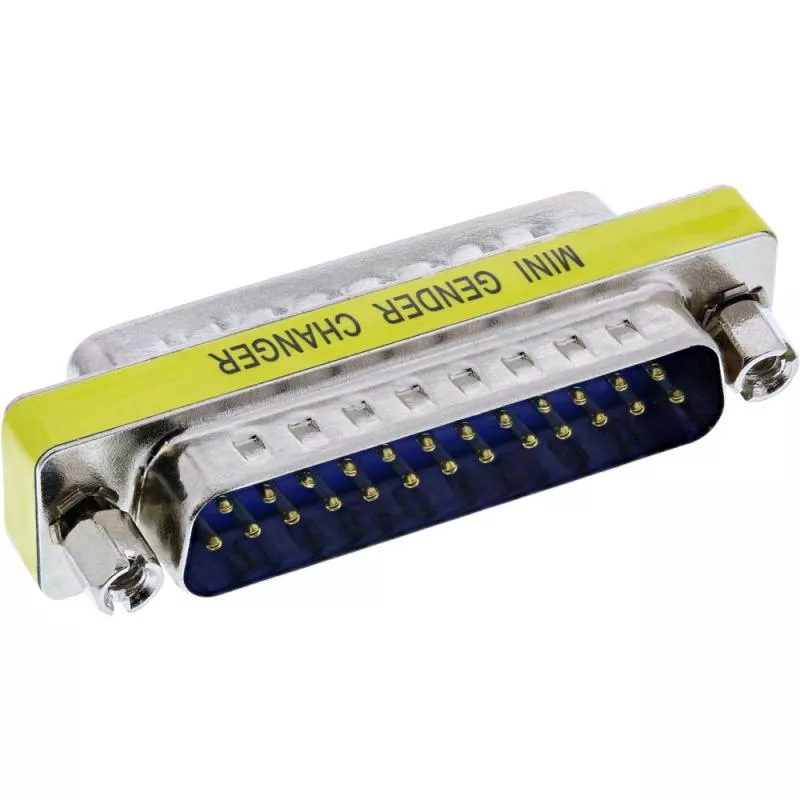InLine® Mini Gender Changer 25pol Sub D Stecker / Stecker InLine® Mini Gender Changer 25pol Sub D Stecker / Stecker