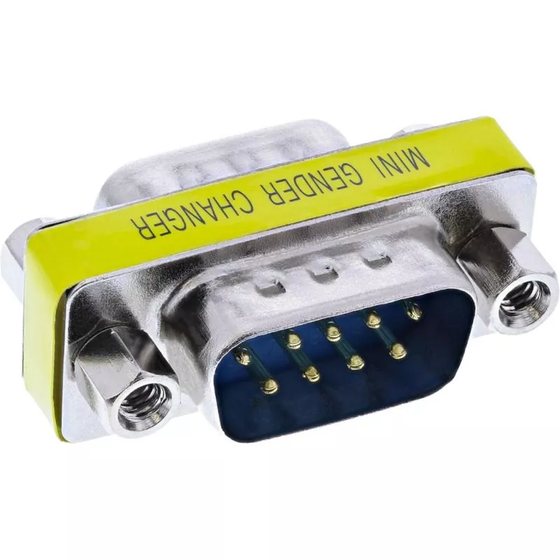 InLine® Mini Gender Changer 9pol Stecker / Stecker InLine® Mini Gender Changer 9pol Stecker / Stecker