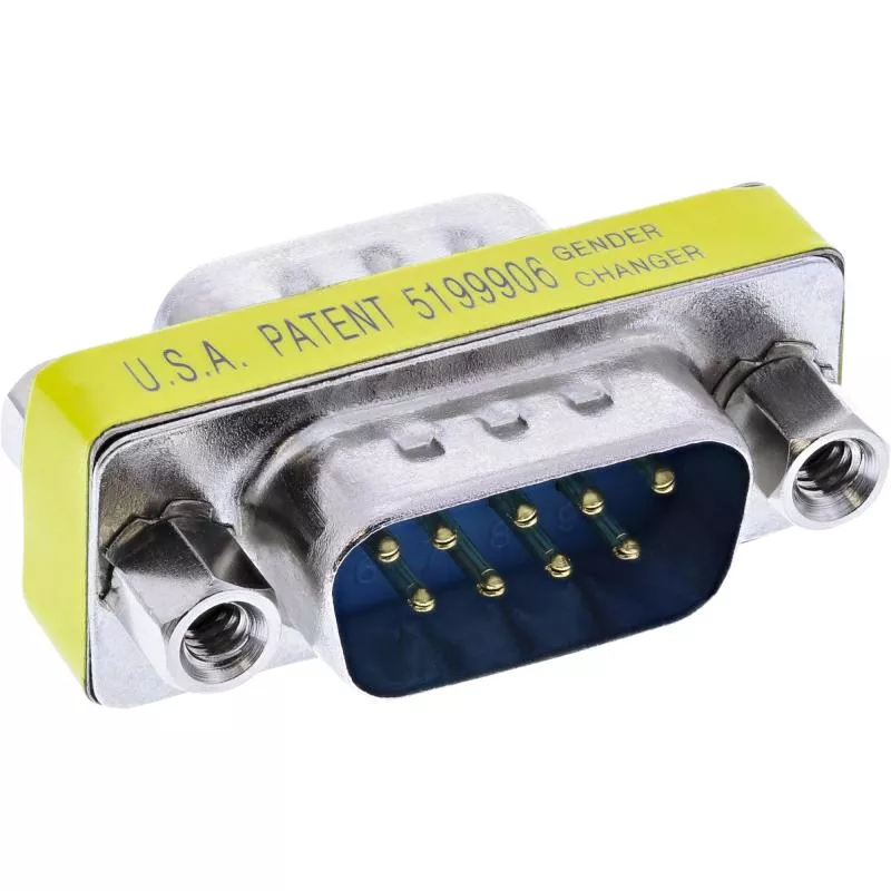 InLine® Mini Gender Changer 9pol Stecker / Stecker InLine® Mini Gender Changer 9pol Stecker / Stecker