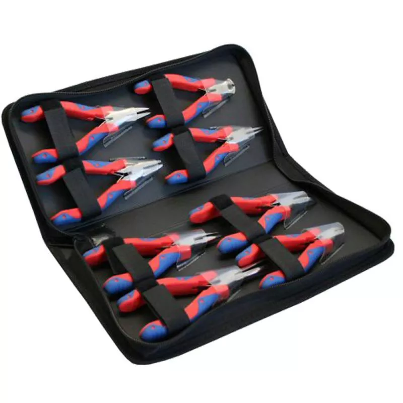 InLine® Elektronikzangen Set 8teilig