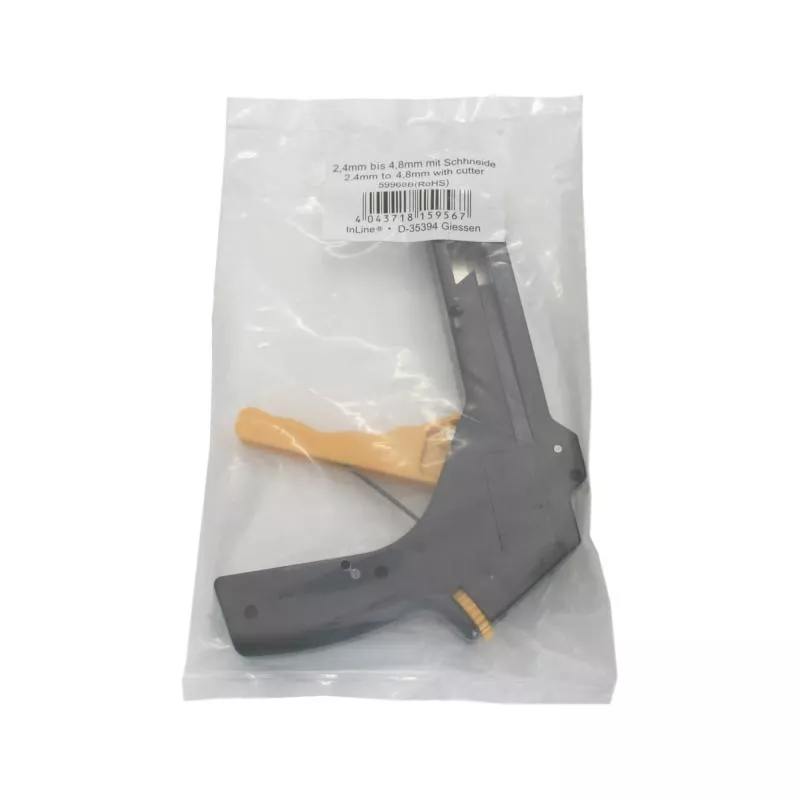 InLine® Kabelbinderzange mit Schneidevorrichtung 2,4 bis 4,8mm