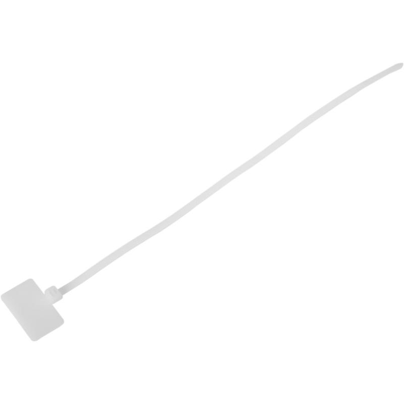 InLine® Kabelbinder mit Markierfeld aussen Länge 200mm Breite 3mm 100 Stück