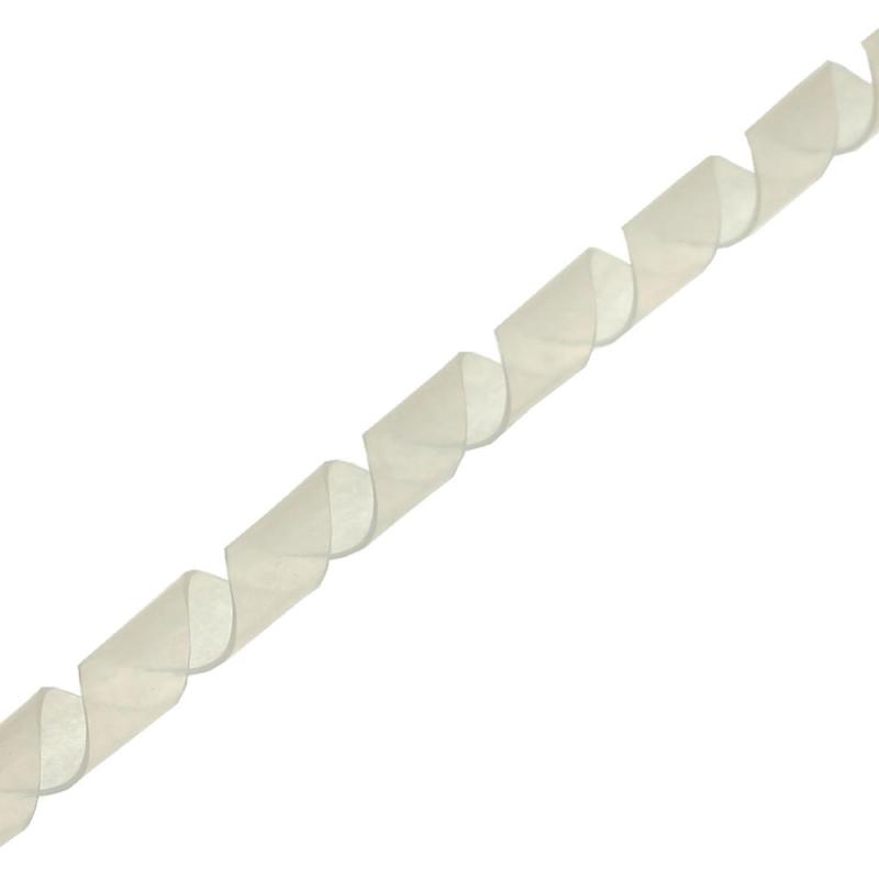 InLine® Spiralband Kabelschlauch 10m weiß 10mm