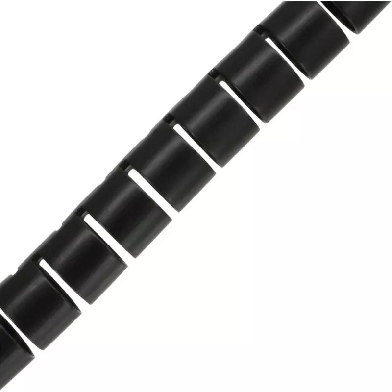 InLine® Flexibler Kabelkanal Kabelschlauch 10m schwarz 20mm