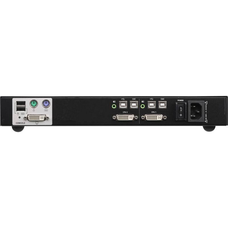ATEN CS1182D KVM Secure Switch 2fach DVI USB Audio