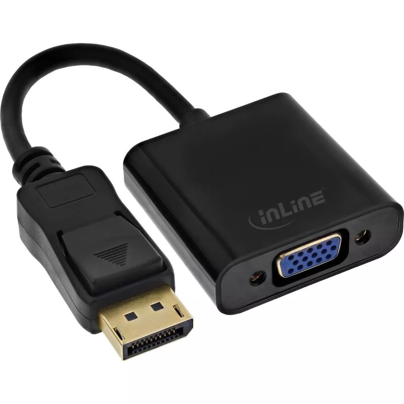 DisplayPort auf VGA Adapterkabel – DP Stecker auf VGA Buchse, 0,15 m