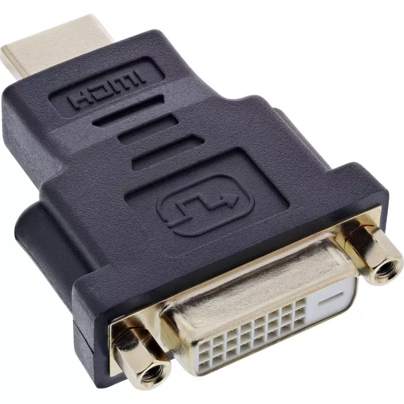 HDMI-DVI Adapter 4K – HDMI A Stecker auf DVI-D Buchse