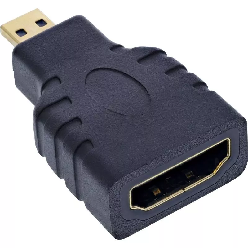 Micro HDMI auf HDMI Adapter 4K – Micro HDMI D Stecker auf HDMI A Buchse