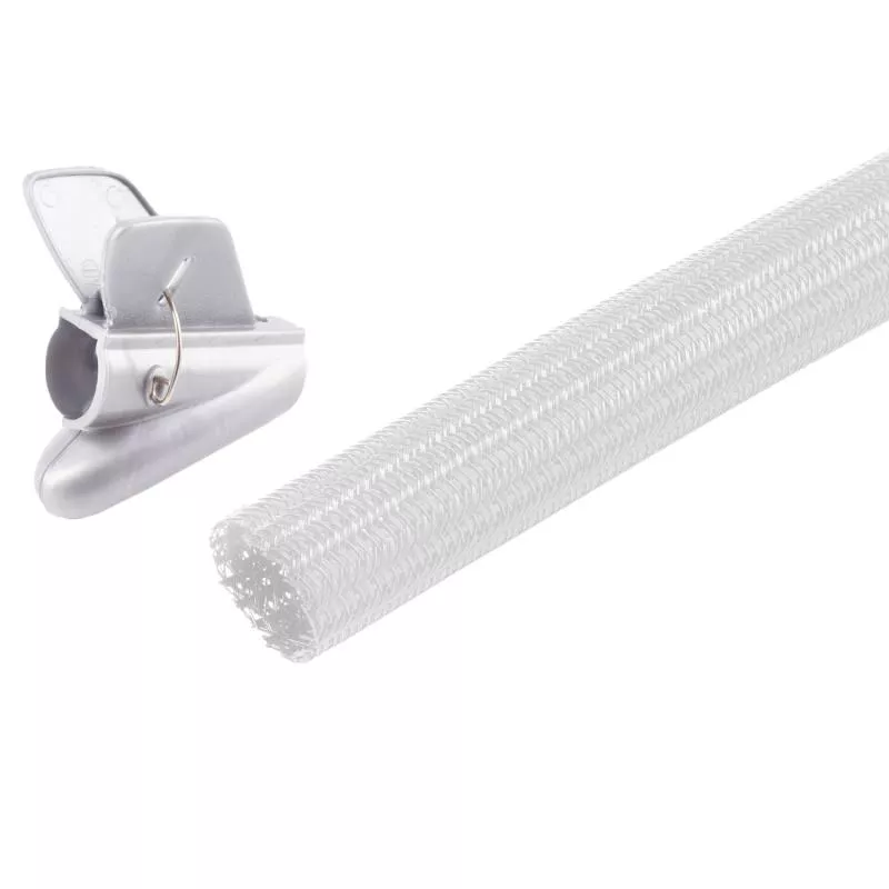 Flexibler Kabelkanal / Kabelschlauch – 3,75 m – Ø 25 mm – Weiß – inkl. Einziehwerkzeug Flexibler Kabelkanal / Kabelschlauch – 3,75 m – Ø 25 mm – Weiß – inkl. Einziehwerkzeug