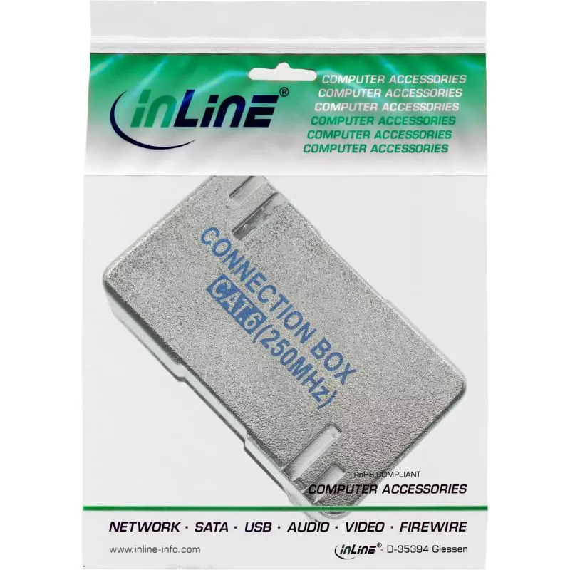 InLine® Verbindungsmodul Cat.6 mit LSA Technik geschirmt