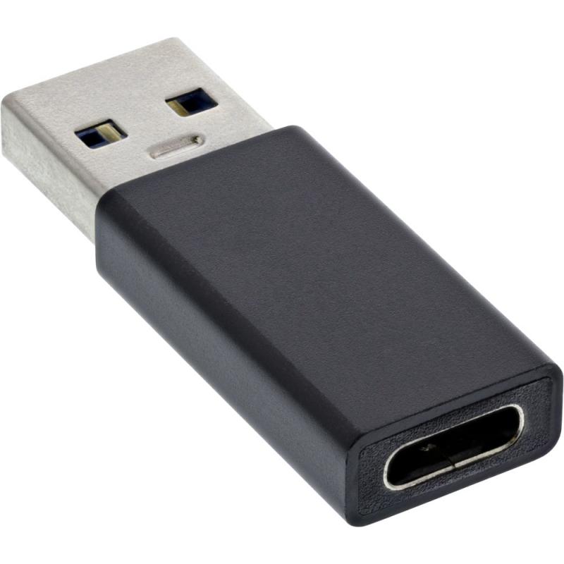 USB 3.2 Gen.2 Adapter – USB-A Stecker auf USB-C Buchse, 10Gb/s, 15W PD USB 3.2 Gen.2 Adapter – USB-A Stecker auf USB-C Buchse, 10Gb/s, 15W PD