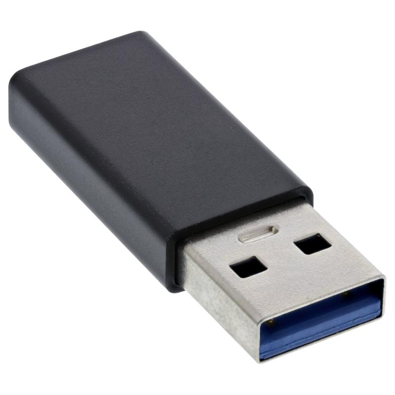 USB 3.2 Gen.2 Adapter – USB-A Stecker auf USB-C Buchse, 10Gb/s, 15W PD USB 3.2 Gen.2 Adapter – USB-A Stecker auf USB-C Buchse, 10Gb/s, 15W PD